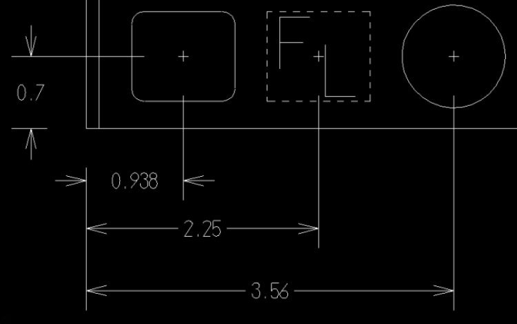 Zoomed dimensions for contour and pockets